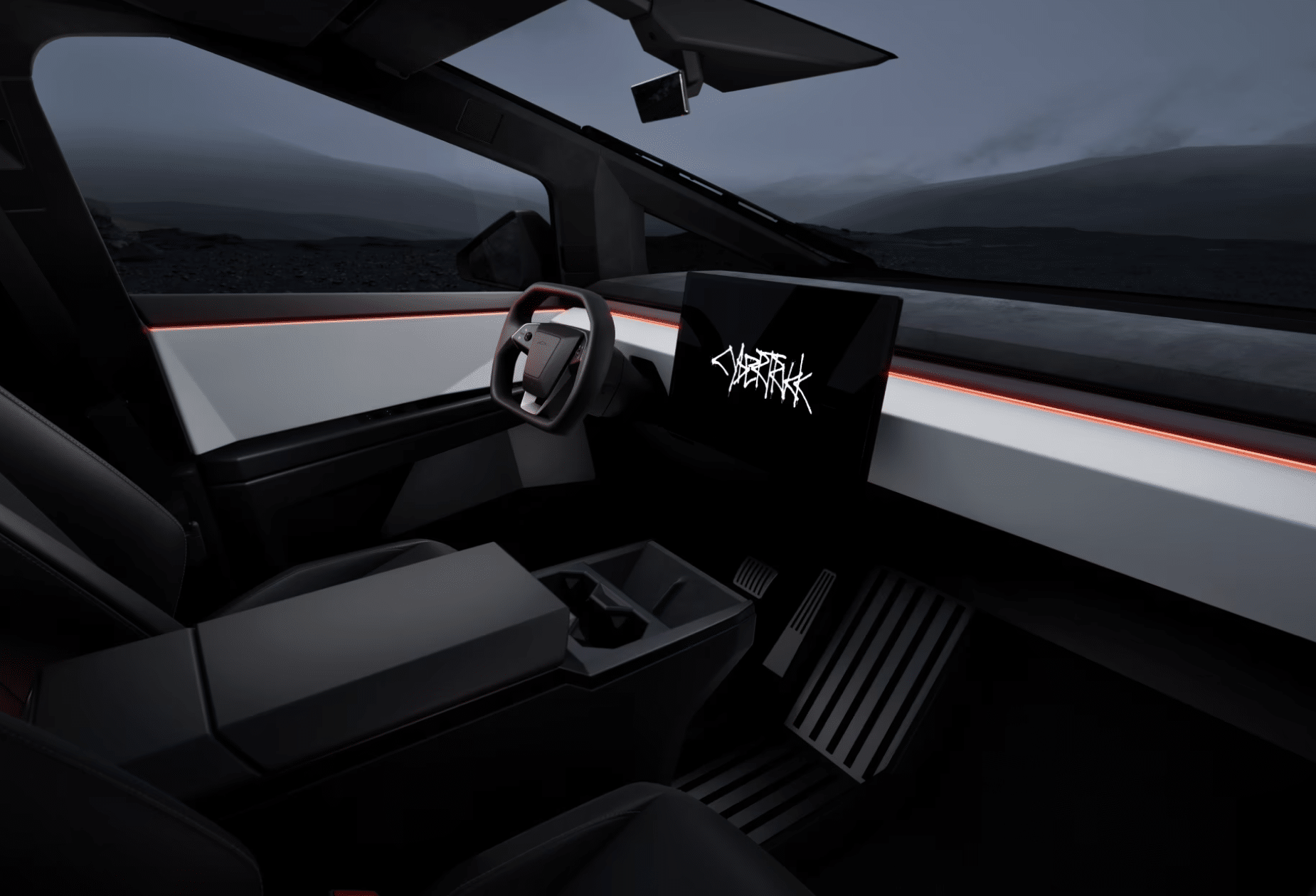 Tesla Cybertruck Interior